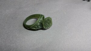 Купить Фрезерованная печатка "Мощевик" - ЧПУ фрезеровка из золота