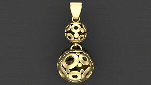 Купить Золотая подвеска "Безбрежность" - женские подвески и кресты / детские подвески и крестики из золота