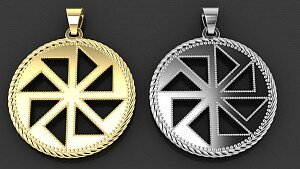 Купить Золотая подвеска "Карамелька" - мужские подвески и кресты из золота