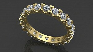 Купить "Мираж" - Женские кольца / Детские кольца из золота