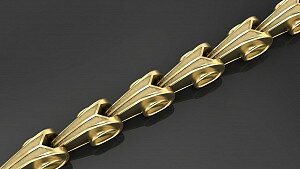 Купить Золотой браслет «Одиссей» - мужские браслеты из золота