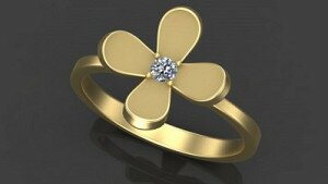 Купить «Маленькая прелесть» - Детские кольца из золота