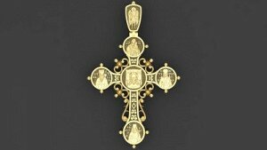 Купить «Святые в помощь» - мужские подвески и кресты из золота