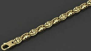 Купить Золотой браслет «Бенисио» - мужские браслеты из золота