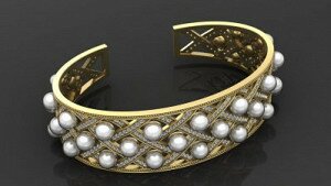 Купить Золотой браслет «Полонез» - женские браслеты из золота
