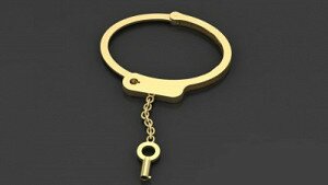Купить Золотой браслет «Золотые наручники» - женские браслеты из золота