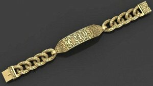 Купить Браслет мужской «Граф» - мужские браслеты из золота
