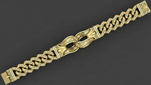 Купить Браслет мужской «Тоскана» - мужские браслеты из золота