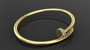 Купить Женский золотой браслет «Картье» - женские браслеты из золота