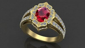Купить "Клеопатра" - Женские кольца из золота