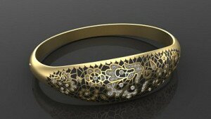 Купить Золотой женский женский «Чары Востока» - женские браслеты из золота