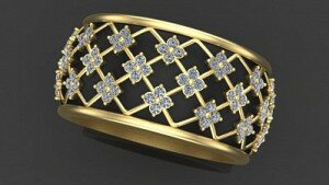 Купить "Любовь по-французски" - Женские кольца из золота